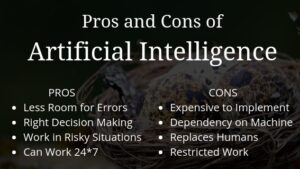 Pros and Cons of AI Technology