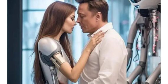 Elon Musk's Robot Girlfriend