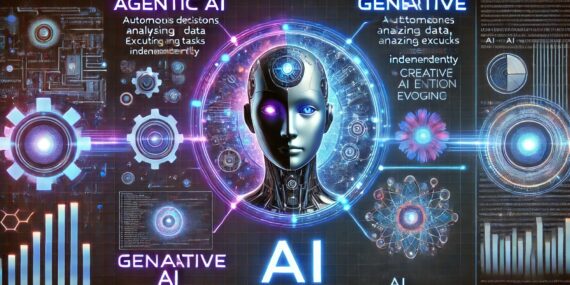 what is agentic ai vs generative a